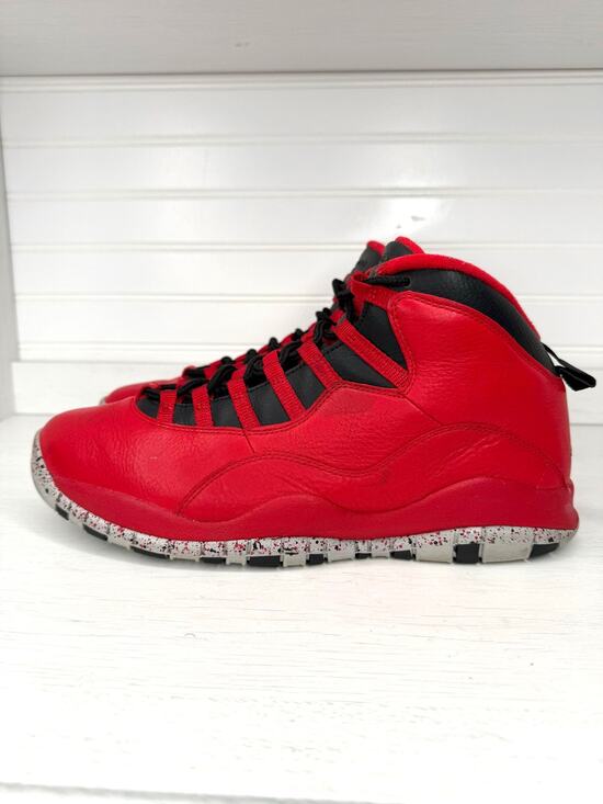 Air Jordan 10 Retro Bulls Over Broadway 705178-601 Men’s 11.5 Red main image 6